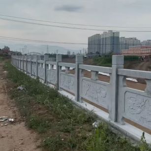 德州 石材河道栏杆