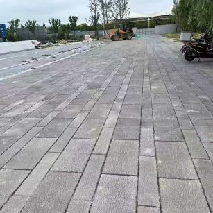 德州仿古石铺装效果
