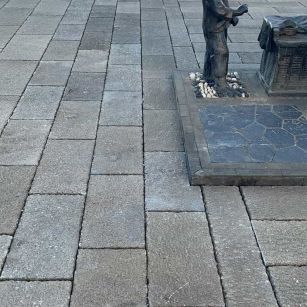 德州仿古石铺装效果