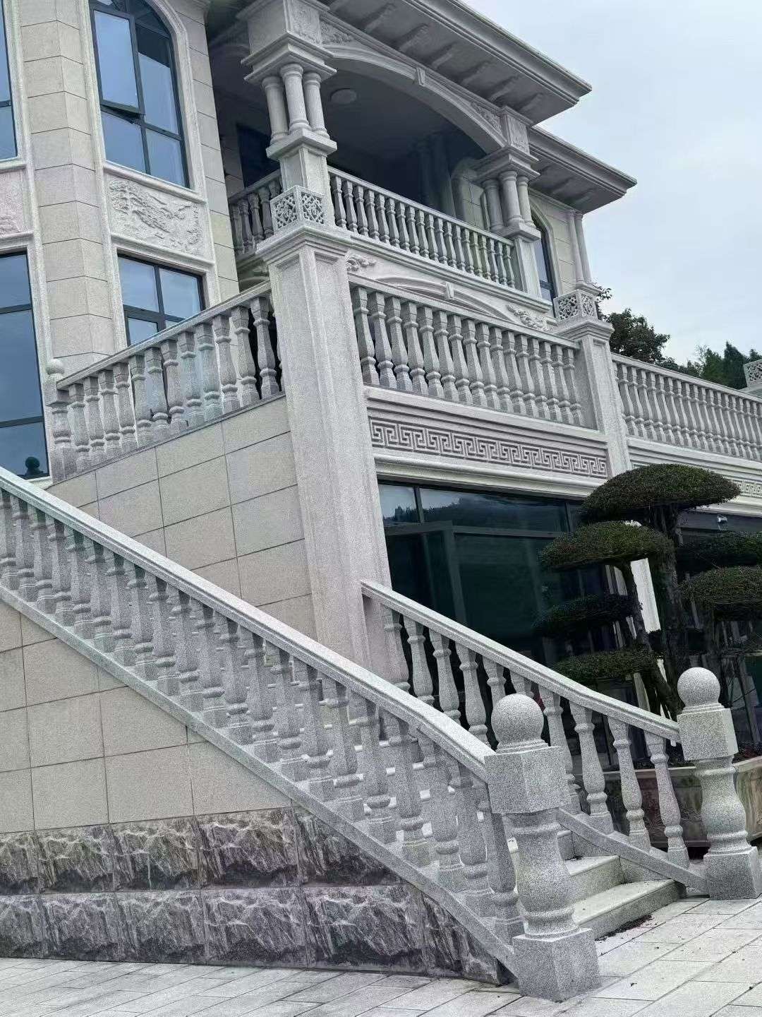 德州 芝麻白别墅，栏杆