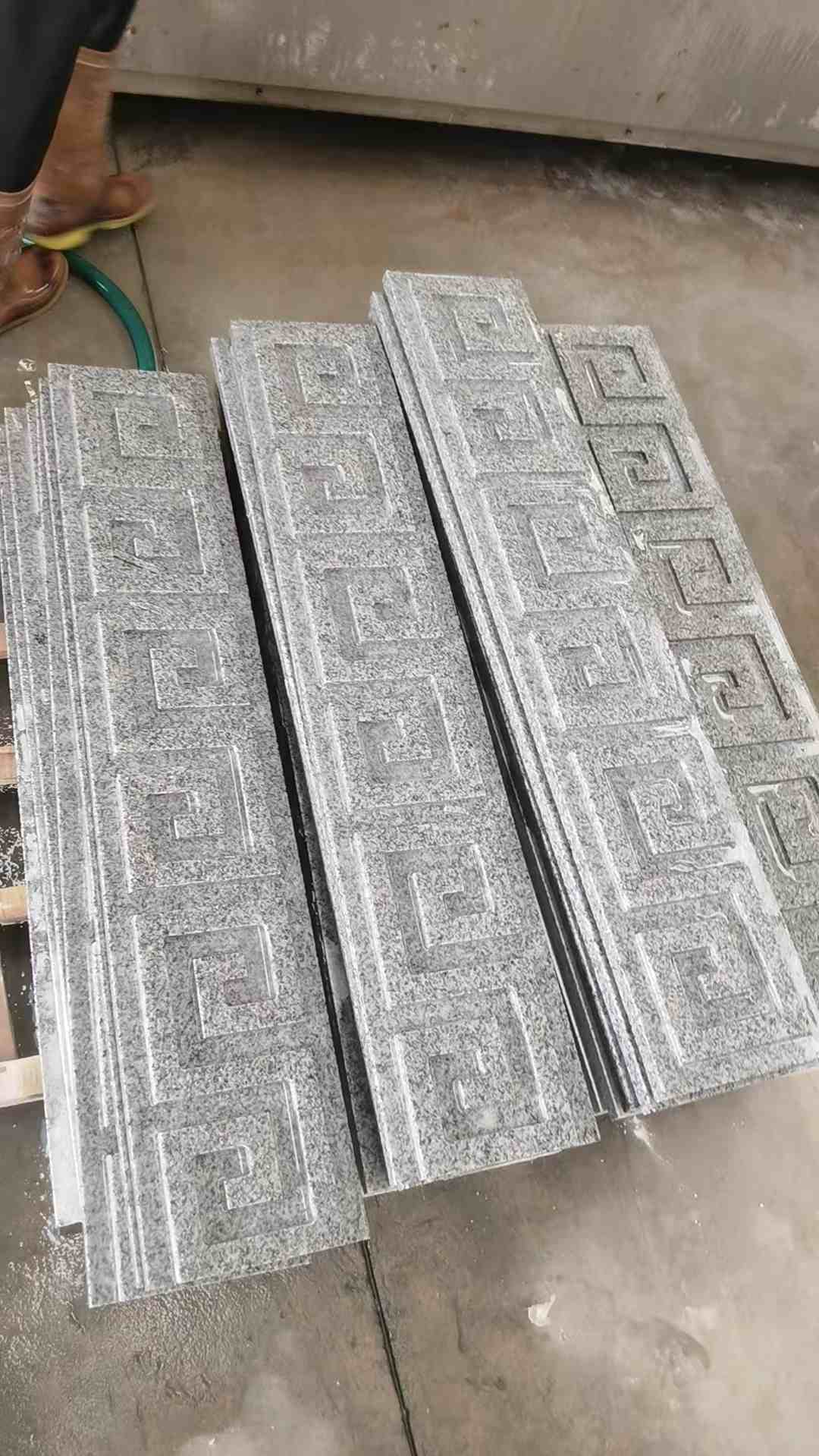 德州 别墅回纹线条，雕刻