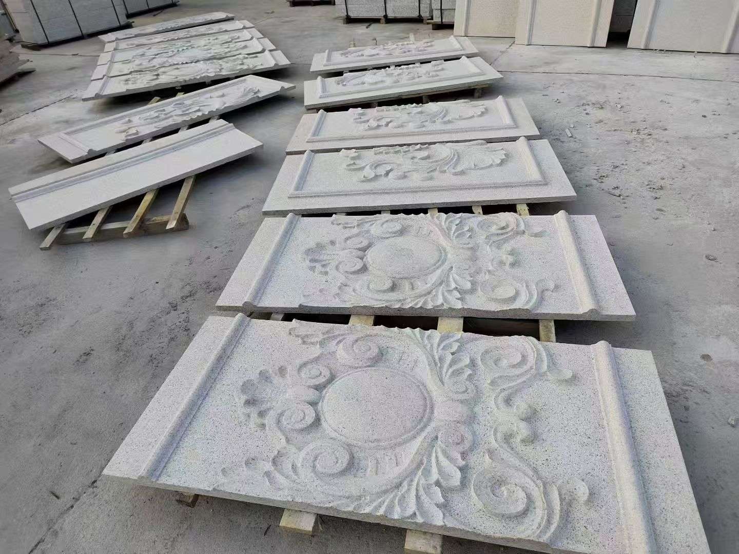 德州 芝麻白干挂雕花板