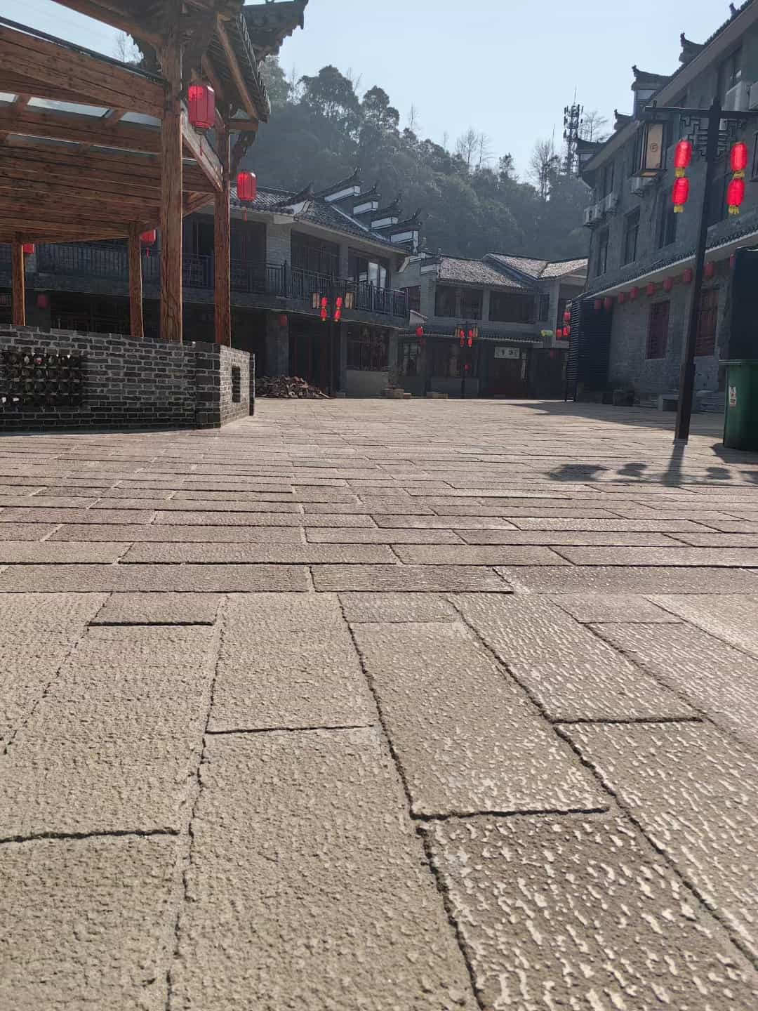 德州仿古石铺装效果