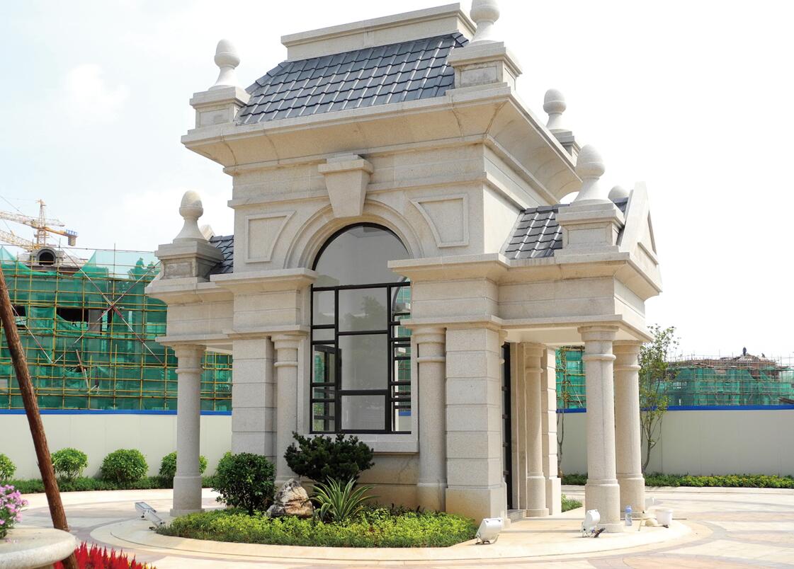 德州花岗岩在建筑外墙的应用