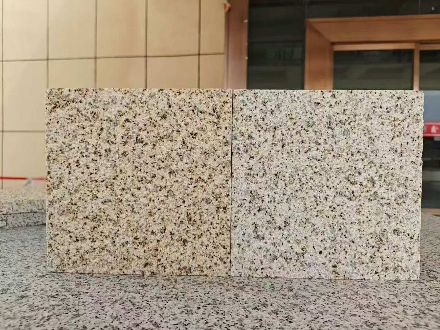 德州 黄金麻荔枝面，中黄与浅黄