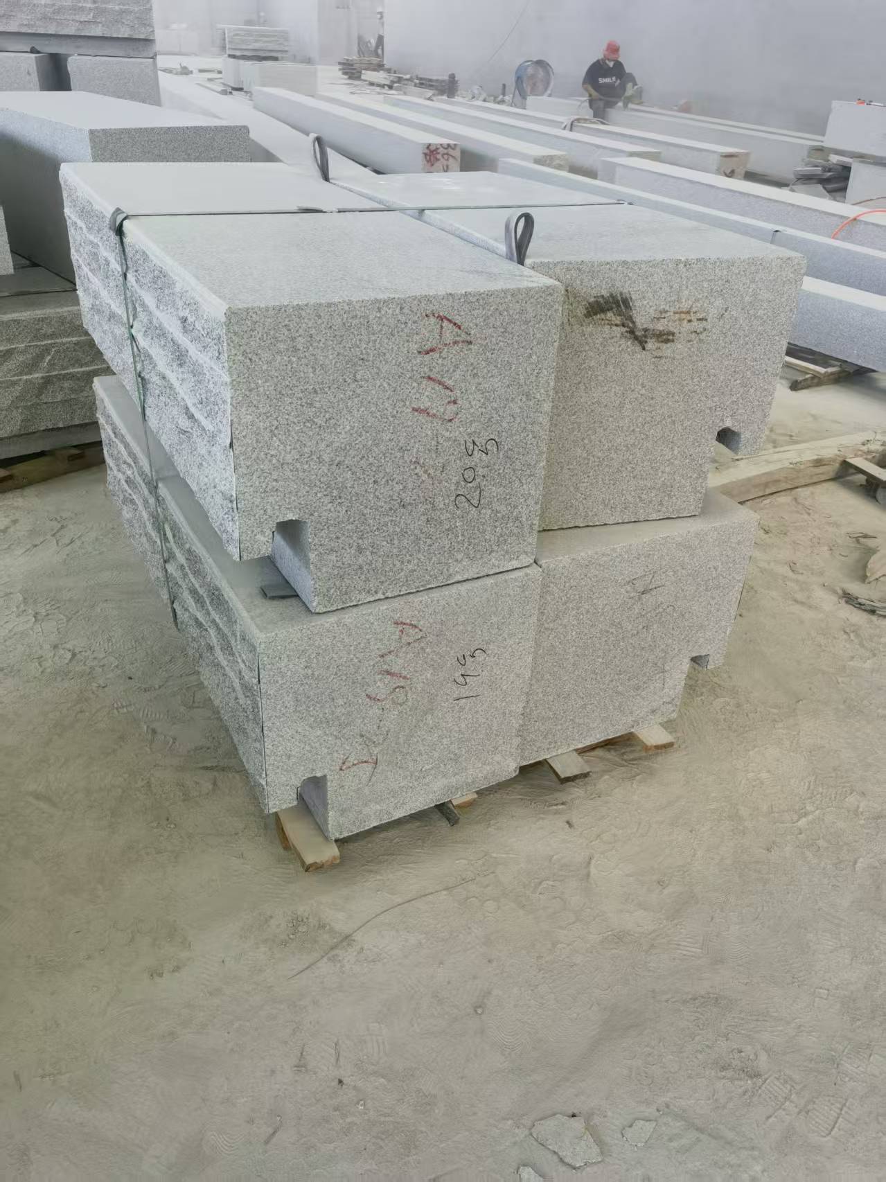 德州 整石坐凳打包