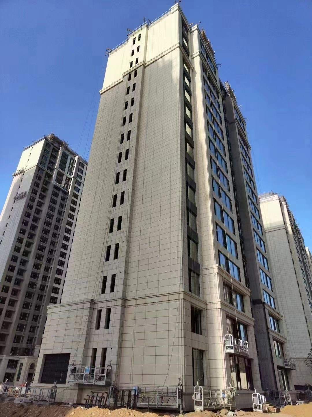 德州黄金麻高端小区，外墙干挂